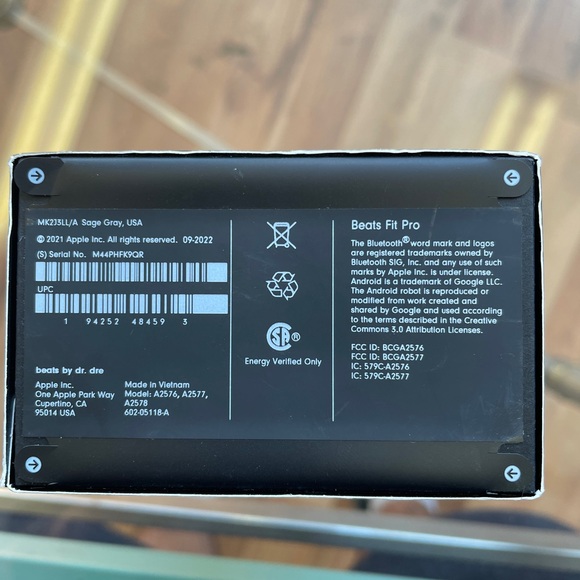 BRAND NEW BEATS FIT PRO. Sealed. - Picture 3 of 4
